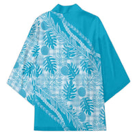 Hawaii Breadfruit Palaka Kimono Polu Maile Lei - Polynesian Pride