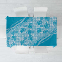 Hawaii Breadfruit Palaka Tablecloth Polu Maile Lei - Polynesian Pride