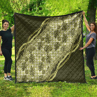 Hawaii Breadfruit Palaka Quilt Omaomao Maile Lei - Polynesian Pride