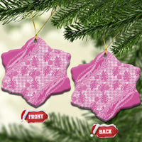 Hawaii Breadfruit Palaka Ceramic Ornament Omaomao Ulaula Maile Lei - Polynesian Pride