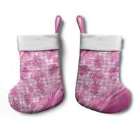 Hawaii Breadfruit Palaka Christmas Stocking Omaomao Ulaula Maile Lei - Polynesian Pride
