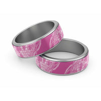 Hawaii Breadfruit Palaka Classic Ring Omaomao Ulaula Maile Lei - Polynesian Pride