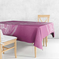Hawaii Breadfruit Palaka Tablecloth Omaomao Ulaula Maile Lei - Polynesian Pride