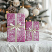 Hawaii Breadfruit Palaka Wrapping Paper Omaomao Ulaula Maile Lei - Polynesian Pride