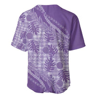Hawaii Breadfruit Palaka Baseball Jersey Poni Maile Lei - Polynesian Pride