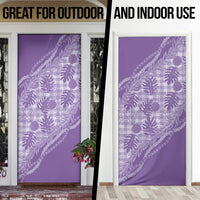 Hawaii Breadfruit Palaka Door Cover Poni Maile Lei - Polynesian Pride