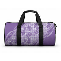 Hawaii Breadfruit Palaka Duffle Bag Poni Maile Lei