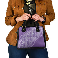 Hawaii Breadfruit Palaka Shoulder Handbag Poni Maile Lei - Polynesian Pride