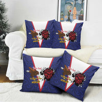 American Samoa Heart Tribal Personalized Pillow Cover Polynesian Patterns LT9 - Polynesian Pride