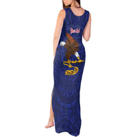American Samoa Heart Tribal Personalized Tank Maxi Dress Polynesian Patterns