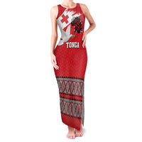 Tonga Heart Tribal Personalised Family Matching Tank Maxi Dress and Hawaiian Shirt Polynesian Patterns