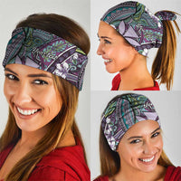 Personalised Hawaii Tribal Humpback Whale Neck Gaiter Poni Hibiscus Seamless Pattern