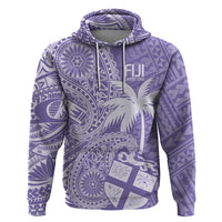 Custom Indo Fijians Hoodie Fiji ke Hindustani Polyneisan Paisley Purple Style LT9 Pullover Hoodie Purple - Polynesian Pride
