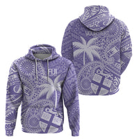 Custom Indo Fijians Hoodie Fiji ke Hindustani Polyneisan Paisley Purple Style LT9 - Polynesian Pride