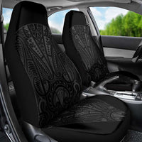 Queensland Maori Rugby Nga Hau e Wha Car Seat Cover Black Motif
