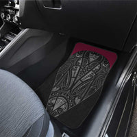 Queensland Maori Rugby Nga Hau e Wha Car Mats Maroon Motif