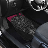 Queensland Maori Rugby Nga Hau e Wha Car Mats Maroon Motif