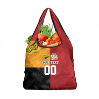 Custom British Lions-AUNZ Grocery Bag Australia-New Zealand Indigenous Motif
