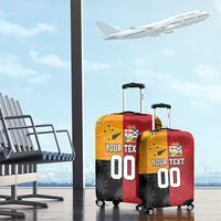 Custom British Lions-AUNZ Luggage Cover Australia-New Zealand Indigenous Motif