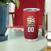 Custom British Lions New Zealand Tumbler Cup Half Black Fern