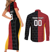 Custom British Lions New Zealand Couples Matching Short Sleeve Bodycon Dress and Long Sleeve Button Shirt Sporty Style LT9 - Polynesian Pride