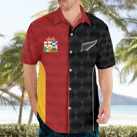 Custom British Lions New Zealand Hawaiian Shirt Sporty Style