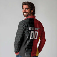 Custom British Lions New Zealand Long Sleeve Polo Shirt Sporty Style