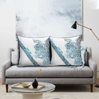 Kahui Whetu Paua shell Kowhaiwhai Taniko Personalised Pillow Cover Taniwha Maori Tribal Style