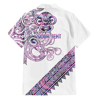 Mawhero Paua shell Kowhaiwhai Taniko Personalised Family Matching Mermaid Dress and Hawaiian Shirt Taniwha Maori Tribal Style LT9 - Polynesian Pride