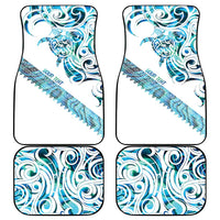 Kahui Whetu Paua shell Kowhaiwhai Taniko Personalised Car Mats Turtle Tattoo Maori Tribal Style