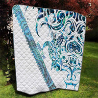 Kahui Whetu Paua shell Kowhaiwhai Taniko Personalised Quilt Turtle Tattoo Maori Tribal Style