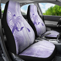 Epilepsy Awareness Car Seat Cover Maile Pikake Lokelani Crown Flower Lei Inspired