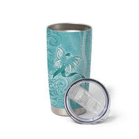 PTSD Awareness Tumbler Cup Maile Pikake Lokelani Crown Flower Lei Inspired