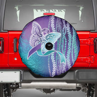 Suicide Prevention Awareness Spare Tire Cover Maile Pikake Lokelani Crown Flower Lei Inspired LT9 - Polynesian Pride