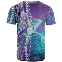 Suicide Prevention Awareness T Shirt Maile Pikake Lokelani Crown Flower Lei Inspired