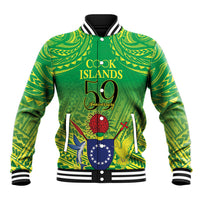 Cook Islands Constitution Day Baseball Jacket Kuki Airani Since 1965