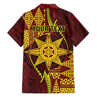 Personalised Tonga Haapai High School Hawaiian Shirt Special Kupesi Pattern