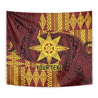 Personalised Tonga Haapai High School Tapestry Special Kupesi Pattern