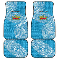 Personalised Tonga Lavengamalie College Car Mats Since 1980 Special Kupesi Pattern