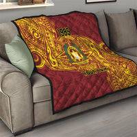 Personalised Tonga Vava'u High School Quilt Since 1985 Special Kupesi Pattern