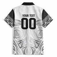 Custom Rugby New Zealand Black Fern Hawaiian Shirt Niho Taniwha Inspired LT9 - Polynesian Pride