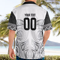 Custom Rugby New Zealand Black Fern Hawaiian Shirt Niho Taniwha Inspired LT9 - Polynesian Pride