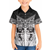 Custom Rugby New Zealand Black Fern Hawaiian Shirt Niho Taniwha Inspired LT9 - Polynesian Pride