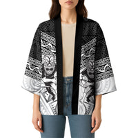 Custom Rugby New Zealand Black Fern Kimono Niho Taniwha Inspired