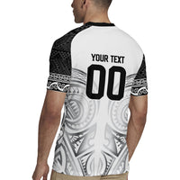 Custom Rugby New Zealand Black Fern Rugby Jersey Niho Taniwha Inspired