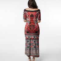 Aotearoa Iwi Ngapuhi Puletasi Maori Wharenui House Tribal Pattern LT9 - Polynesian Pride