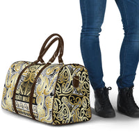 Aotearoa Iwi Ngati Whatua Travel Bag Maori Wharenui House Tribal Pattern LT9 - Polynesian Pride
