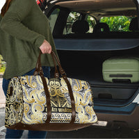 Aotearoa Iwi Ngati Whatua Travel Bag Maori Wharenui House Tribal Pattern LT9 - Polynesian Pride