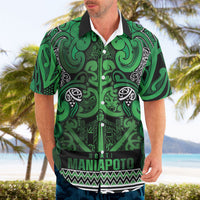 Aotearoa Iwi Ngati Maniapoto Hawaiian Shirt Maori Wharenui House Tribal Pattern LT9 - Polynesian Pride