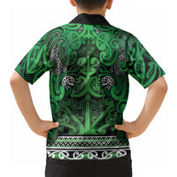 Aotearoa Iwi Ngati Maniapoto Hawaiian Shirt Maori Wharenui House Tribal Pattern LT9 - Polynesian Pride